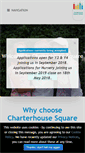 Mobile Screenshot of charterhousesquareschool.co.uk