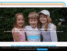 Tablet Screenshot of charterhousesquareschool.co.uk
